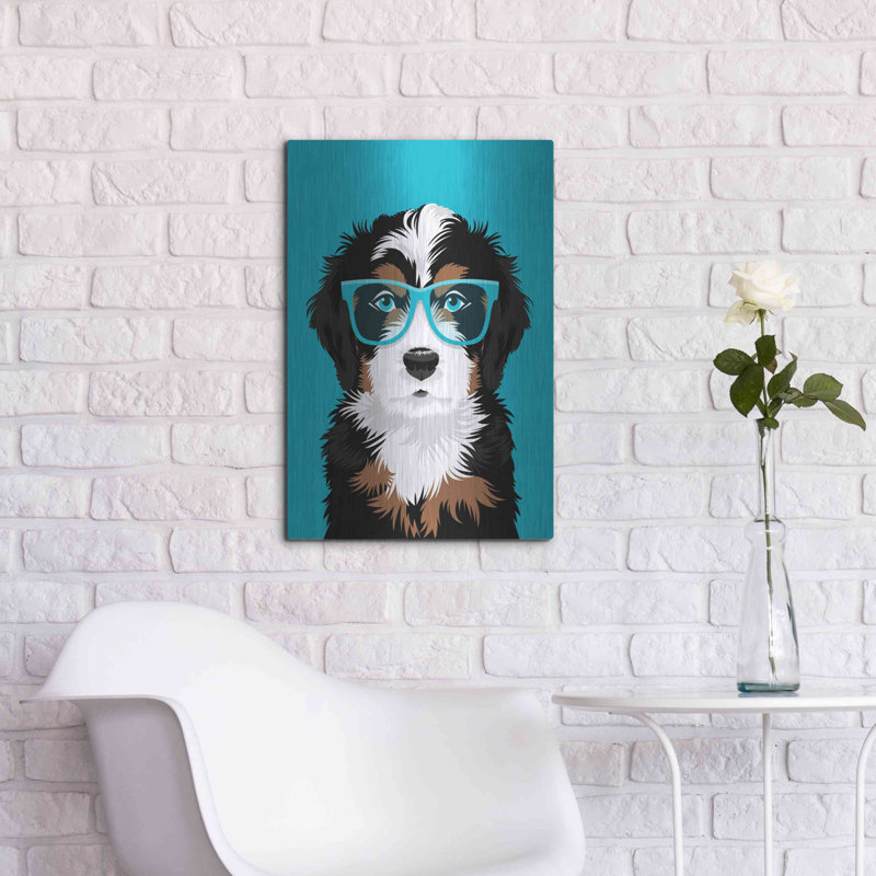 «Bernese Mountain Blue» par Debbie Gray, H 24 po x l 16 po