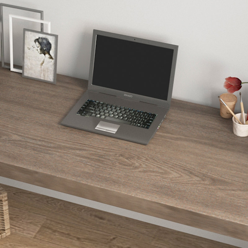 Structure de travail spacieuse en bois massif, H 29,53 po x l 78,74 po x P 27,56 po