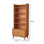 Bibliothèque simple en bois de cerisier simple-110393050