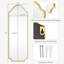 Miroir incliné en métal Lilith-87144386-101929823