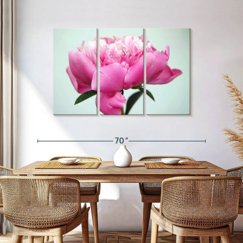 Fleur de pivoine Harnek, H 36 po x l 57 po