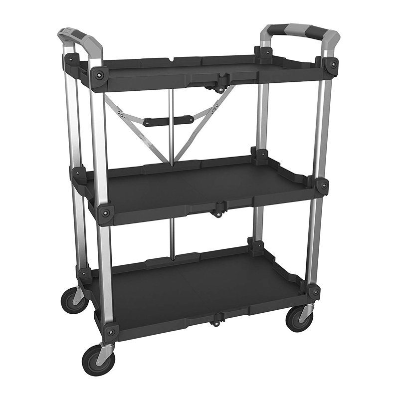 Chariot de service de rangement pliable olympia outils pack n roll tg