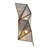 Metropolitan 2Light Wall Sconce In Artisan Brass Finish