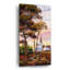  «Evening Blush» par Erin Dertner, art mural en verre acrylique, 12 po x 24 po-1645195632