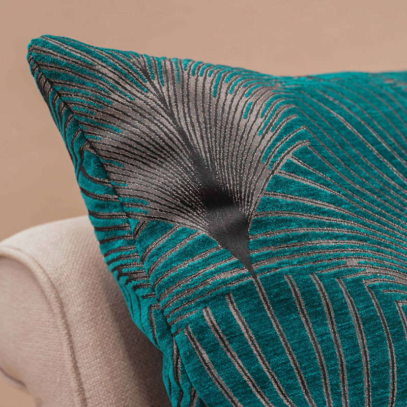 Geometric Cushion, 58x58cm, Feather filled