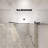 Left And Right Opening Universal Pivot Shower Door