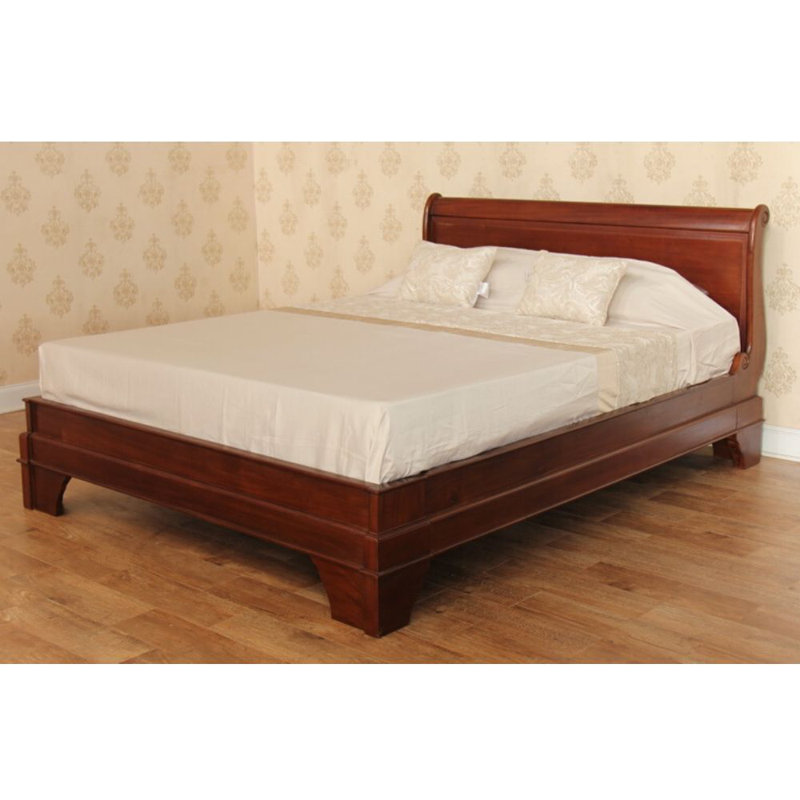 Fidler Solid Wood Bed, Kingsize (5')