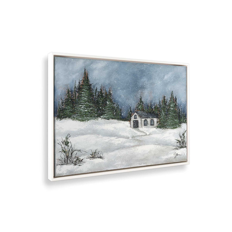 Foraging 2 by Julie Norkus Art Print, Framed Canvas, 24 W x 18 H, White