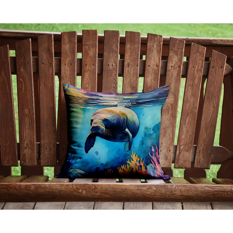 Coussin décoratif intérieur / extérieur Nautical, H 14 po x l 14 po