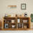 59" Modern Wavy Sideboard, Curved Contour Design Storage Cabinet, 4-Door Cabinet With Storage Function, Suitable For Kitchen/Bedroom/Living Room, 59.0"L X 15.7"W X 27.7"H