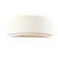 Oxbrooke Ceramic Flush Mounted Sconce