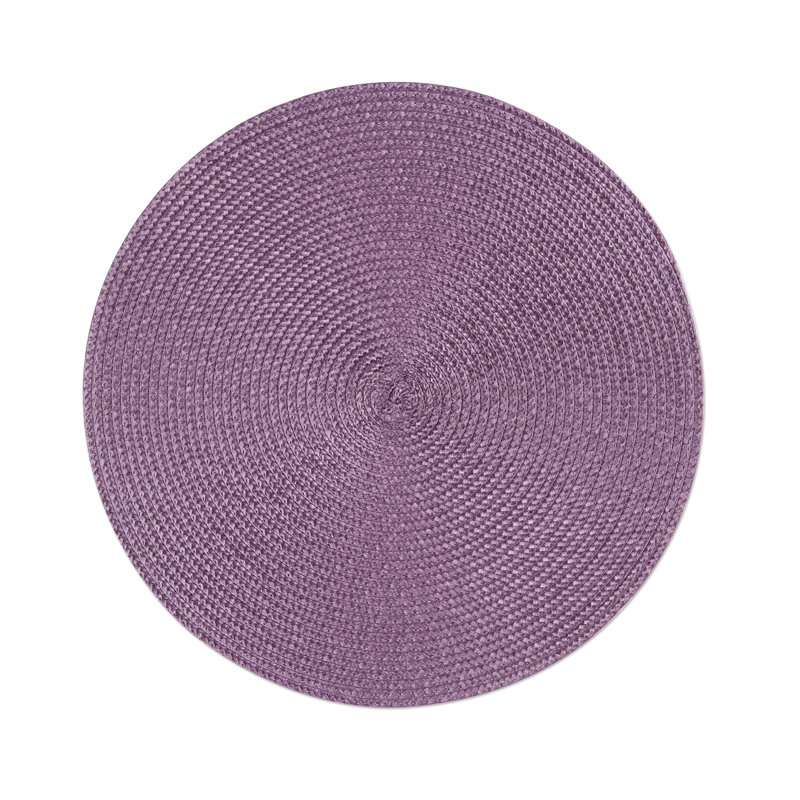 Polypropylene Plastic Placemat, Dark Purple
