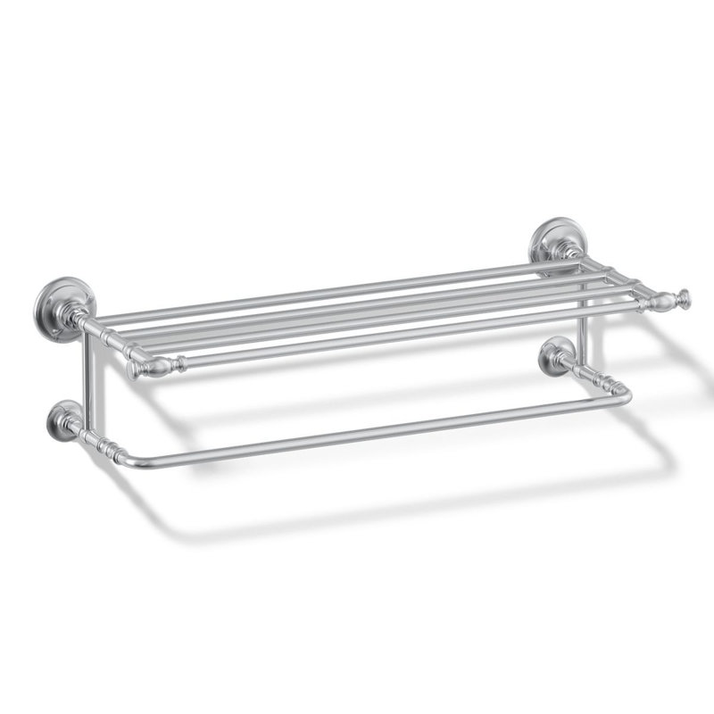 Artifacts Hotelier Wall Shelf, Polished Chrome