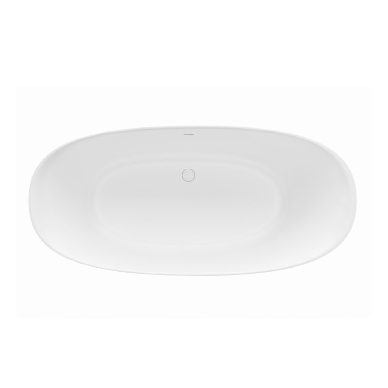 Lucia Air Bath Tub, Matte White