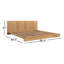 Plank Solid Wood Bed-2069037545