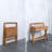 16'' W Teak Shower Bench