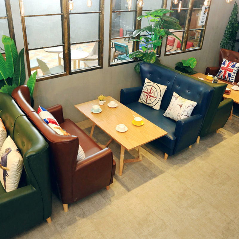 Banc de rangement American Casual Cafe, Vert