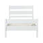 Lit plateforme simple en bois massif-130523406