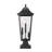 Barling 3 Light Outdoor Pier Mounted Fixture in Black-100157121