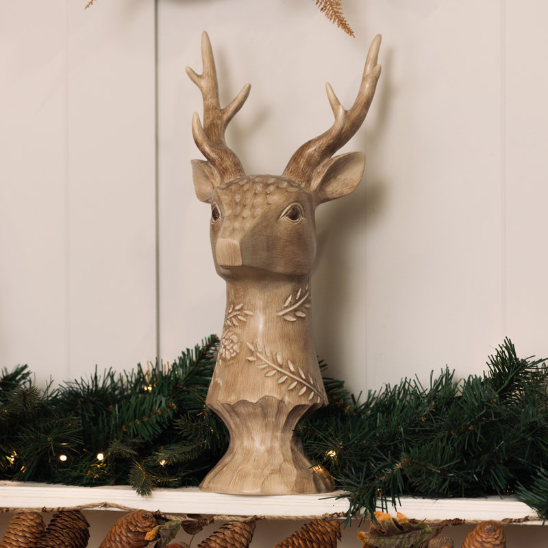 Resin Stag Bust