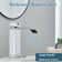 Single-Hole Single-handle Bathroom Faucet with Drain Assembly