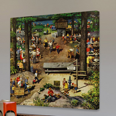 " Labor Day Picnic " by Curtis Publishing