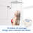 12 Inch Adjustable Extension Arm High-Pressure Rain Shower Head, Rain Fixed Shower Head-126529231