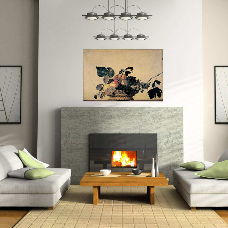 Caravaggio - No Frame Print on Wood, 70cm H x 100cm W x 1.8cm D