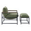 Fauteuil et repose-pieds Sanders-115145136