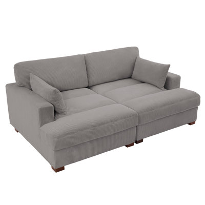 Bentura 210Cm Recessed Arms Modular Sleeper