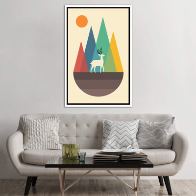 «Step of Autumn» par Andy Westface - impression d'art graphique