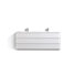 Ensemble de meuble-lavabo double 84 po Bobijo