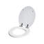 Toilet Seat MAZARUNI Soft Close White
