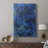 Cobalt Galaxy I -Custom Wrapped Gallery Cavas