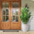 Modern Ceramic Planter For Indoor And Outdoor Use - Milk White Color, Frost-, Heat-, Weather-, 16.77" L W 21.81" H Flowerpot With Built-In Drainage Versatile Placement, Design, 56.03 Lbs-325178040