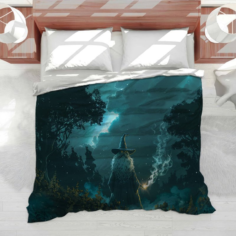 Édredon en mélange de coton Wizard Fantasy, Grand édredon