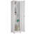 Metal Broom Storage Cabinet, 65" Narrow Broom Cabinet With Hooks, Slim Bathroom Storage Cabinet With Shelves, Heavy-Duty Cleaning Storage Cabinet For Utility Room-1231825113