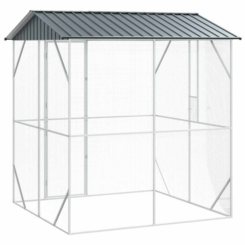 247cm Steel Floor Bird Cage