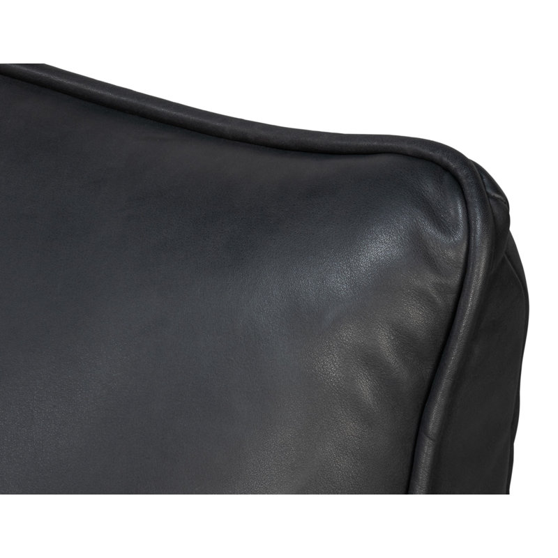 Kennett Swivel Armless Chair, Santoni Black