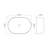 Dowell Ceramic Oval Vessel Sink-101949501