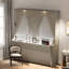 Lit escamotable avec bureau, lumières à DEL et station de charge USB-1933067184