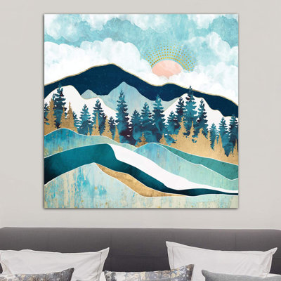 Summer Forest - Wrapped Canvas Print