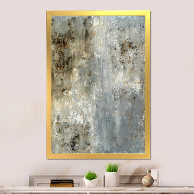 «Red Maple Lake Scenery» - Décoration murale traditionnelle sur toile