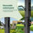 Aluminum Frame Patio Pergola with Adjustable Louvered Roof-105591038-105591036