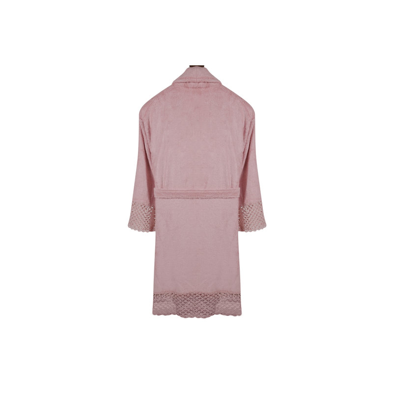 Peignoir mi-mollet de genre Bogomila, S / M, Rose