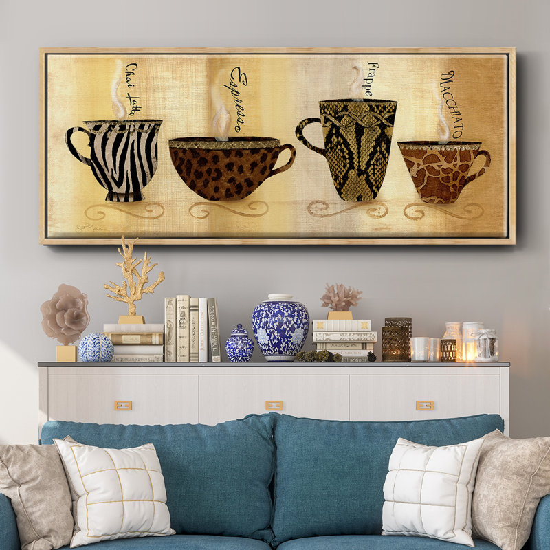 Café Exotica I- Framed Canvas