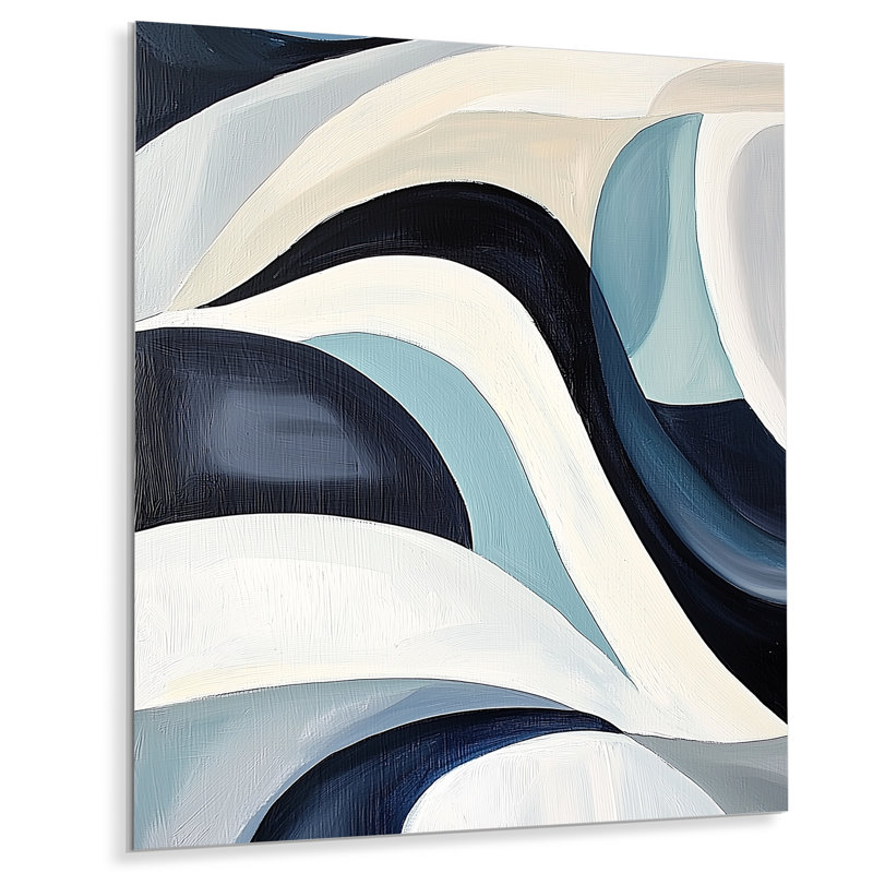 Coastal Rift Beyond The Dunes III - Art mural en métal nautique, impression sur métal côtier, H 40 po x l 30 po x P 0,84 po