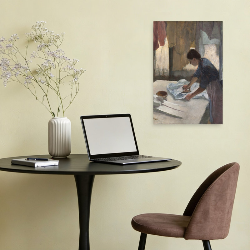 Woman Ironing, C.1876-87 Abstract Contemporary Wall Art Print, 60.96cm H x 40.64cm W