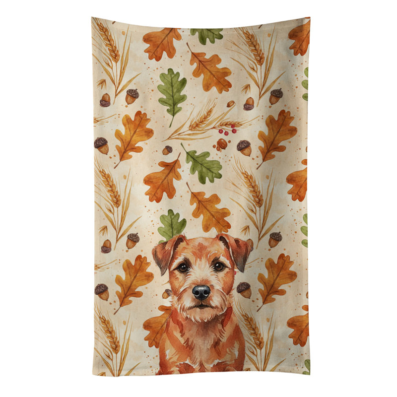 Serviette de cuisine Red Border Terrier, Red Border Terrier