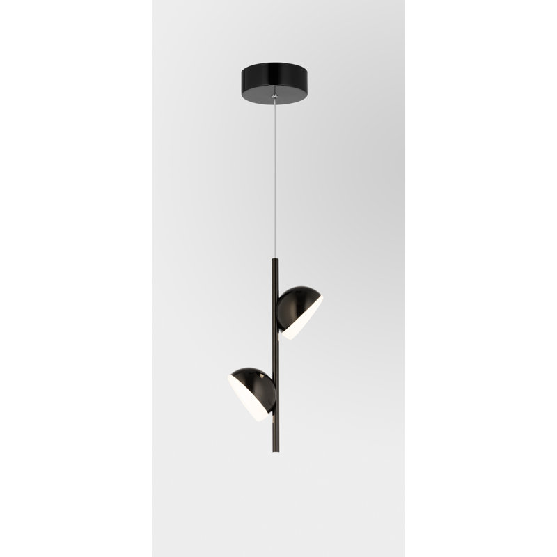 Gemma 2 - Light LED Unique/Statement Pendant, Black